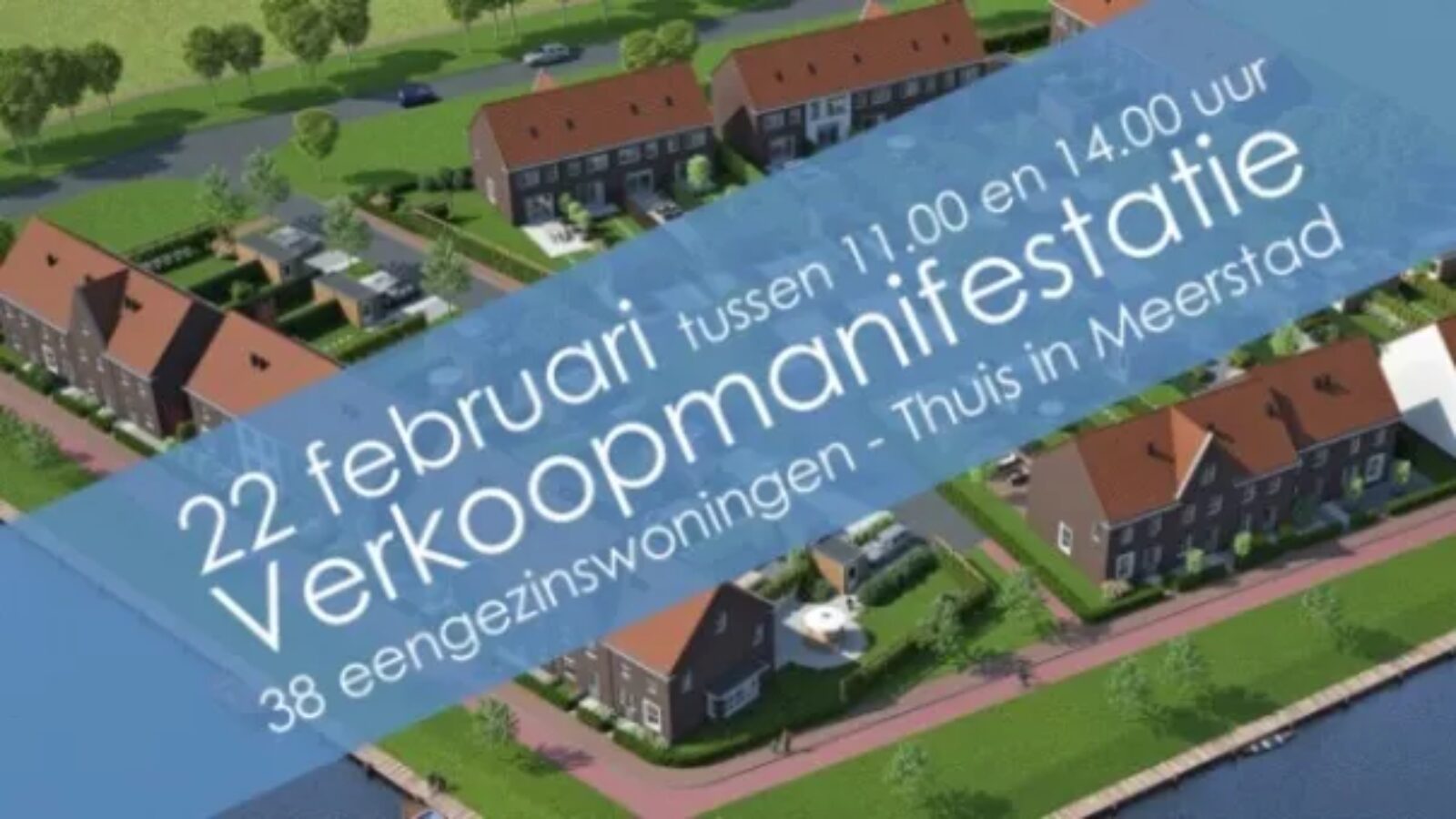 22 februari start verkoop “Thuis in Meerstad”