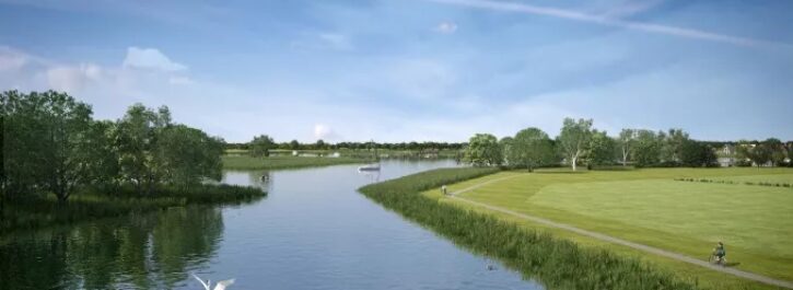 Vorderingen uitbreiding Woldmeer met vaarverbinding