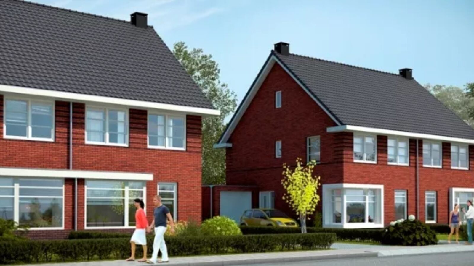 11 september: start verkoop 12 royale halfvrijstaande woningen