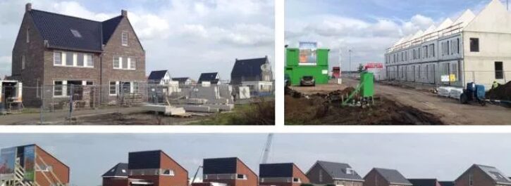 De bouwers in Meeroevers hebben de vaart er goed in!