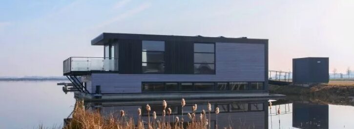 Model waterwoning geopend zondag 25 januari