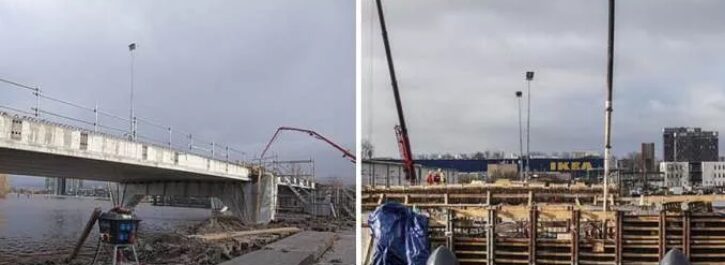 Voortgang werkzaamheden Sontbrug