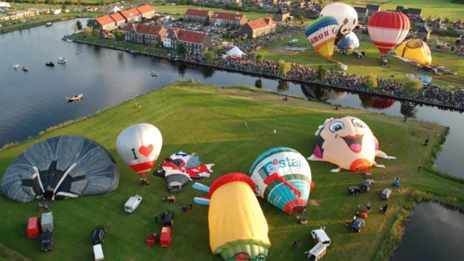 Grootste luchtballon van Europa doet Meerstad aan