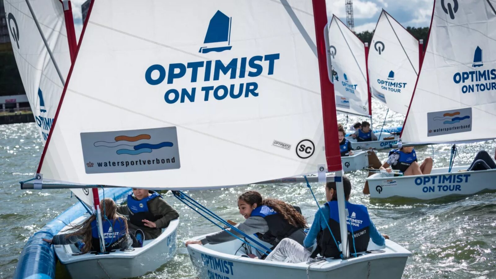 Maak gratis kennis met watersport tijdens de Optimist on Tour in Meerstad