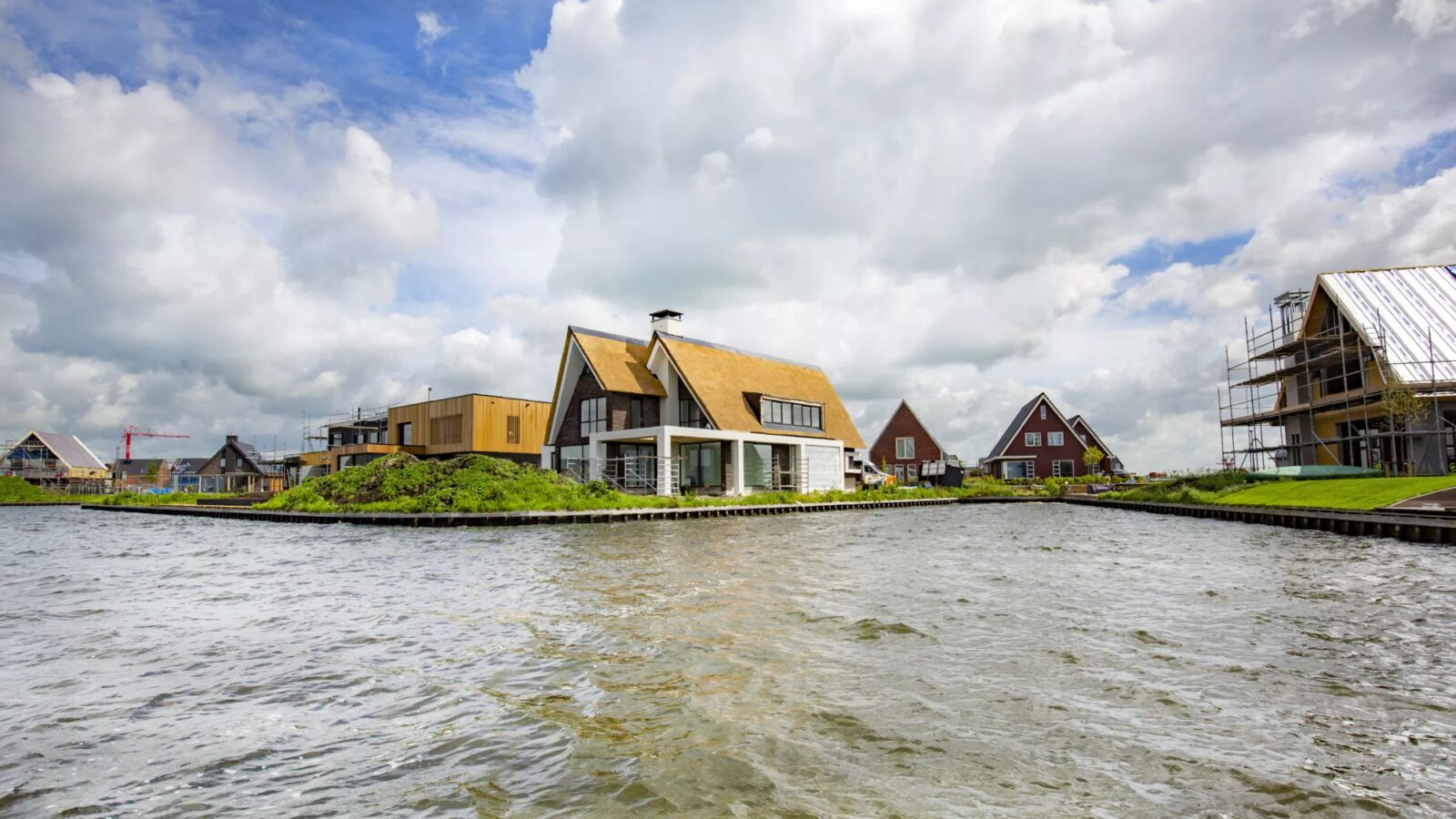 Zelfbouwkavels in Groningen