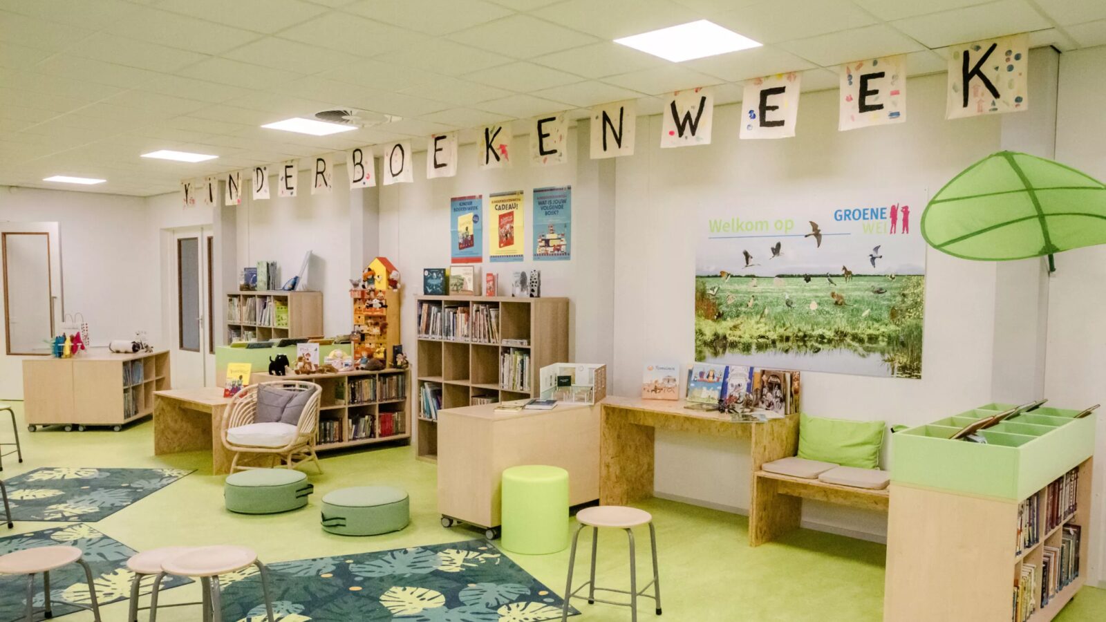 Wethouder Bloemhoff opent kinderboekenweek 2020 op IKC Groenewei