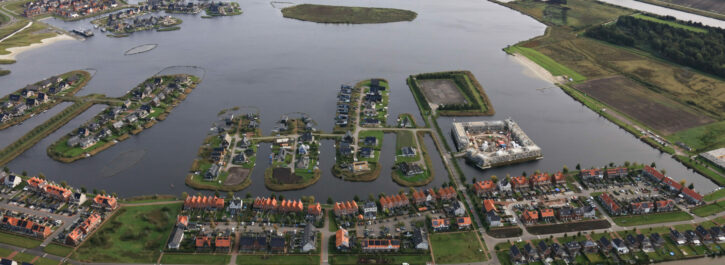 Meeroevers in vogelvlucht