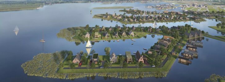 25 maart in verkoop: eilandproject Scheepslanden