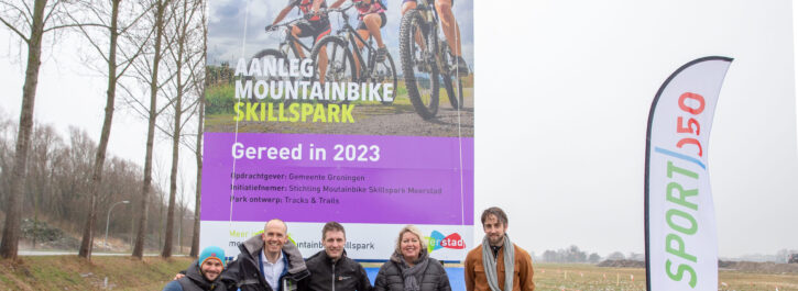 Start aanleg mountainbike skillspark in Meerstad